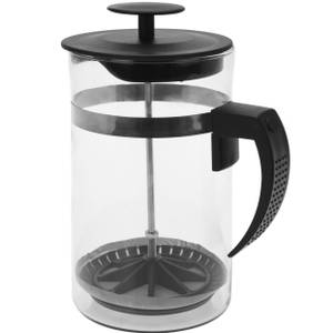 Kaffeebereiter mit French Press, 1 L Glas - 13 x 20 x 13 cm