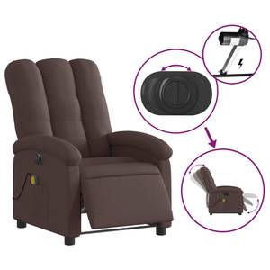 Fauteuil de massage électrique 3032264-3 Marron foncé