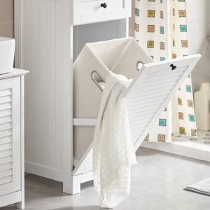 Meubles bas de salle de bain BZR73-W Blanc