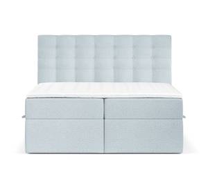 Boxspringbett Sansa Hellblau - Breite: 140 cm