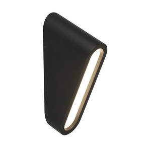 Dover Applique murale d'extérieur Noir - Matière plastique - 6 x 25 x 4 cm