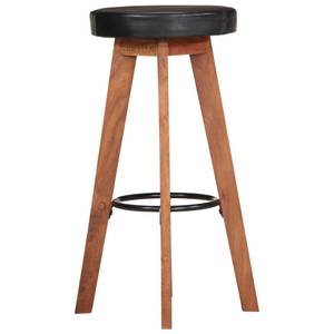 Tabouret de bar 3017379 (lot de 2) Noir