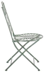 Chaises de jardin Indra Lot de 2 Vert