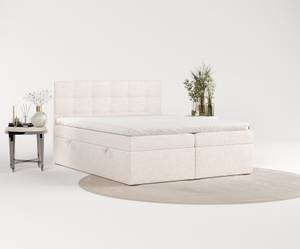 Boxspringbett Tari Beige - Breite: 160 cm