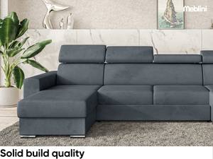 Ecksofa Voss U-Form Grau