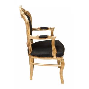 Fauteuil Doré - LOUIS XVI Noir