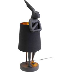 Tischleuchte Animal Rabbit Schwarz - Gold