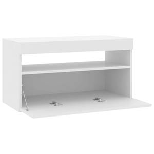 Meuble tv 3008756_2 Blanc brillant - Profondeur : 75 cm