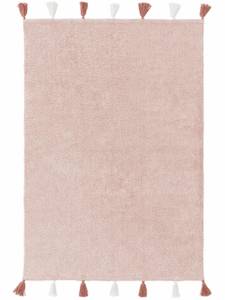 Tapis lavables pour enfants Malu Rose clair - 120 x 170 cm