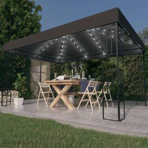 Gartenpavillon 3007852 Grau - Textil - 400 x 260 x 300 cm