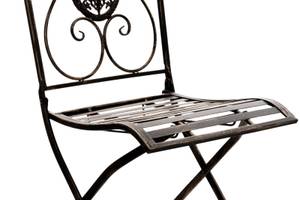 Chaises de jardin Sibell Lot de 2 Bronze