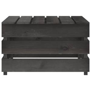 Garten-Lounge-Set Grau - Massivholz - Holzart/Dekor - 70 x 66 x 69 cm