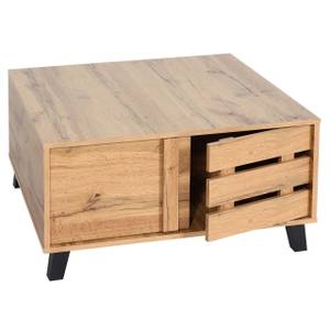 Couchtisch M46 Braun - Holzart/Dekor - Holz teilmassiv - 81 x 43 x 81 cm