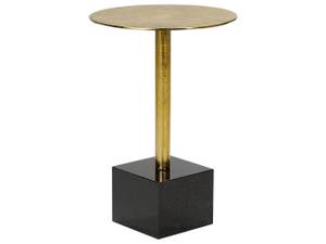 Table d'appoint COLIBRI Noir - Doré - Métal - 30 x 54 x 30 cm