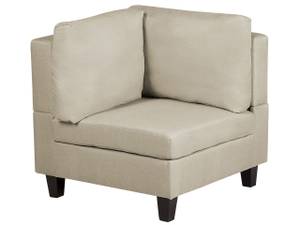 Fauteuil FEVIK Beige - Noir