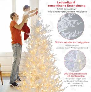 Weihnachtsbaum CM24586DE Weiß - Kunststoff - 100 x 180 x 100 cm