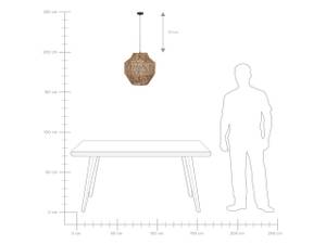 Lampe suspension EWASO Beige - Bleu - Papier - 40 x 131 x 40 cm