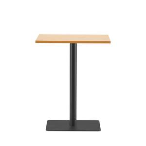 Table bistrot Pure Marron - En partie en bois massif - 60 x 76 x 60 cm