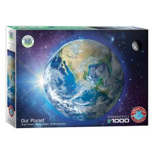 Puzzle Rette den Planeten Die Erde Papier - 26 x 6 x 36 cm