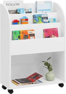 Bücherregal für Kinder Amelia Weiß - Holzwerkstoff - 60 x 85 x 24 cm