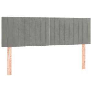 Boxspringbett 3017268-14 Hellgrau - 144 x 193 cm