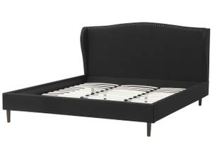 Doppelbett COLMAR Schwarz - Eiche Dunkel - Breite: 192 cm