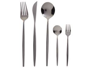 Besteck Set RIGATONI Schwarz