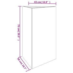 Pflanzkübel 824547 Braun - Metall - 50 x 75 x 43 cm