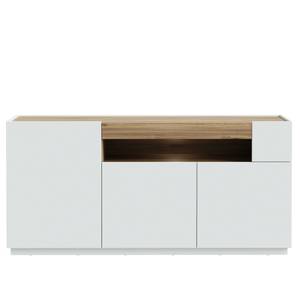 Sideboard Levin 3 LED Grau - Holzwerkstoff - 180 x 86 x 42 cm