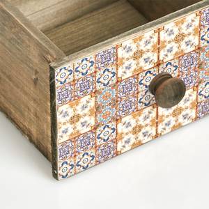 Deko-Schublade für Accessoires, MOSAIC Holzwerkstoff - 19 x 12 x 17 cm