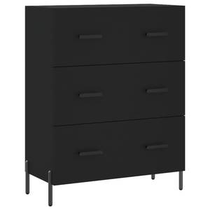 Highboard DE7935 Schwarz - Holzwerkstoff - 34 x 180 x 70 cm