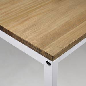 Table basse ECO Three 45x140x40 cm Blanc Blanc - Bois massif - Bois/Imitation - 140 x 40 x 45 cm