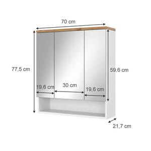 Bad Spiegelschrank Eden 40085 Weiß