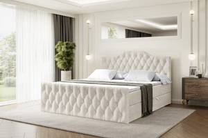 Boxspringbett VILA-1-Z Beige - Breite: 140 cm - H4