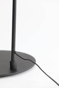 Lampadaire ALESO Noir - Métal - 30 x 138 x 34 cm