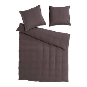 housse de duvet LINDAU Gris - 240 x 240 cm