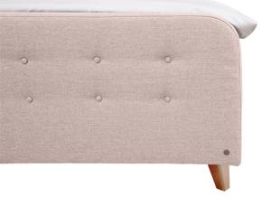 Nordic Box Boxspringbett Hellrosa - Breite: 202 cm - H3