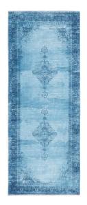 Tapis Vintage Blue Jeans 80X195cm Turquoise brillant - Profondeur : 195 cm