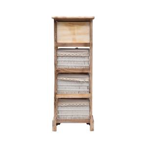 Kommode RE6106 Braun - Massivholz - 27 x 81 x 30 cm