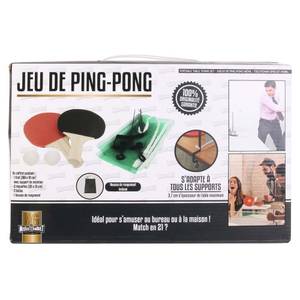 Jeu mini ping pong mobile Bois manufacturé - 15 x 26 x 2 cm