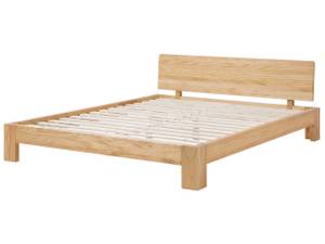 Doppelbett ROYAN Braun - Massivholz - 189 x 79 x 210 cm