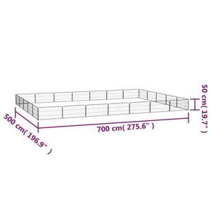 Hundelaufstall 3015785 500 x 700 cm