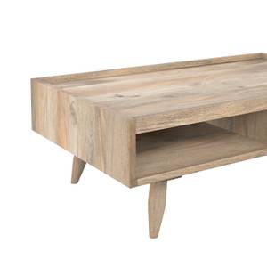 Table basse Masala Marron - Bois massif - 90 x 32 x 60 cm