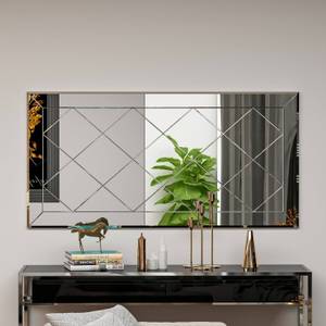 Miroir Dpessin Blanc - Bois manufacturé - 3 x 120 x 60 cm