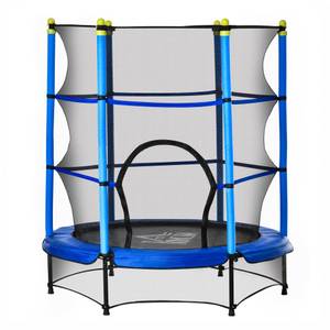 Trampolin 342-008V01BU Blau - Metall - 140 x 160 x 140 cm