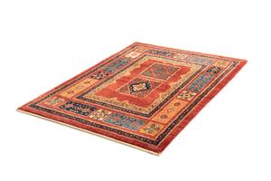 Tapis Kashkuli CCII Rouge - Textile - 107 x 1 x 150 cm