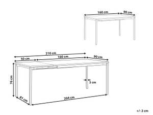 Esszimmertisch AVIS Breite: 210 cm