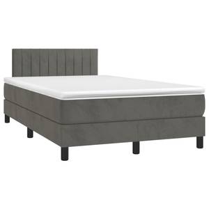 Boxspringbett 3017290-18 Grau - Holzwerkstoff - 120 x 88 x 203 cm