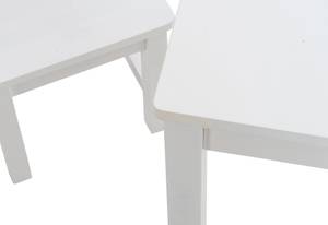 Kindersitzgruppe Mides Weiß - Holzwerkstoff - 56 x 47 x 52 cm