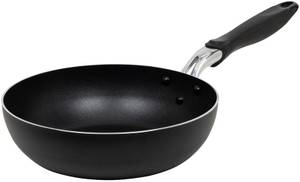 Wok-Pfanne Antares Schwarz - Naturfaser - 2 x 7 x 24 cm